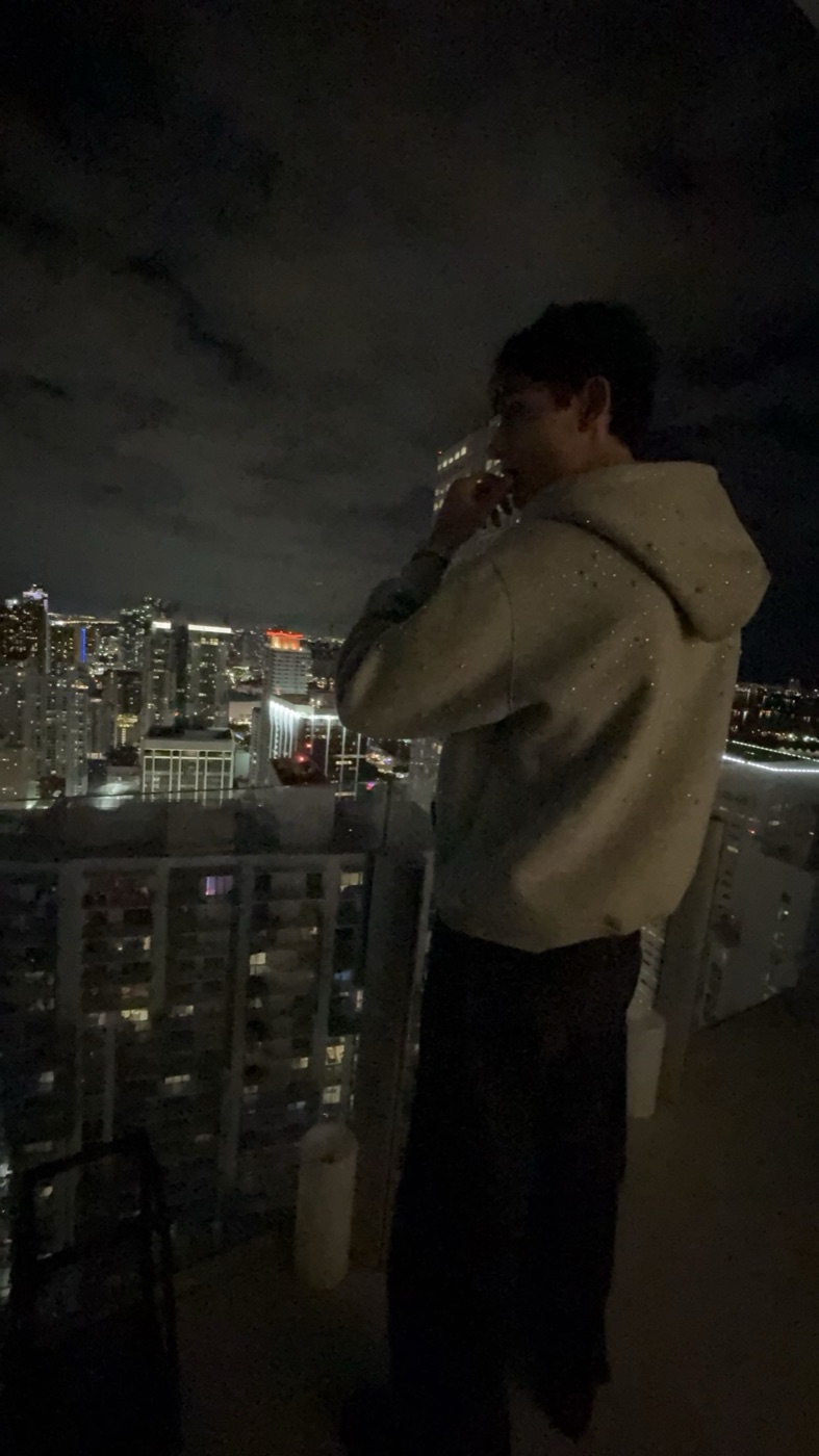 Alan Hamak Over the City at Night